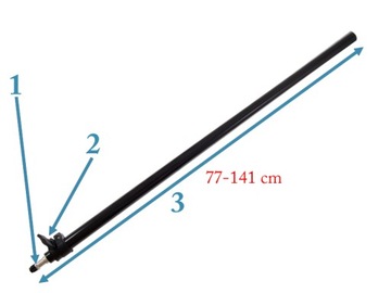 Держатель ARM BOOM LIGHTING CRANE Сумка RAM