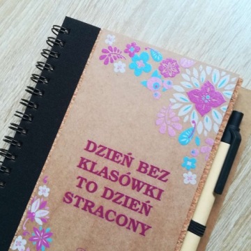 Персонализация блокнота, эко-подарок на конец года, распечатка