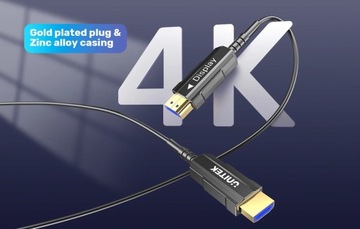 Кабель HDMI 2.0 4K, 60 Гц, HDR, Dolby Vision, HDCP, оптический активный AOC, 15 м