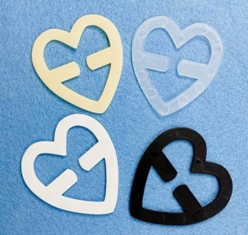 Зажим-невидимка для бретелей бюстгальтера, бюстгальтер под платье, черный