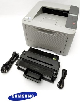 Samsung ML-3710ND (10-30K), pełen toner 100%, kable