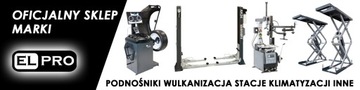 Montażownica RUNFLAT Wyważarka do kół opon Automat Klucz ELPRO NEW WARSZTAT