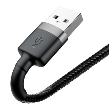 КАБЕЛЬ BASEUS FAST USB/LIGHTNING ПРОЧНЫЙ КАБЕЛЬ ДЛЯ IPHONE QC 3.0 1м