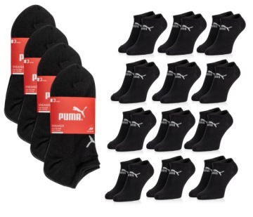 PUMA шкарпетки короткі 3 пари чорні 43-46