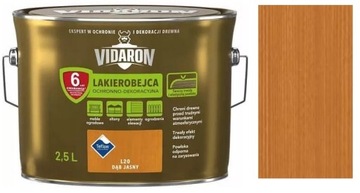 VIDARON LAKIEROBEJCA DO DREWNA DĄB JASNY L20 2.5L