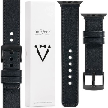 Pásek Premium pro Apple Watch Ultra 10 9 8 7 6 5 Se 49/46-44 mm černý