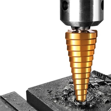 СВЕРЛА С КОНУСОМ ДЛЯ РОЖДЕСТВЕНСКОЙ ЕЛКИ СВЕРЛА HSS TYTAN 4-32MM