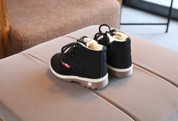 ДЕТСКАЯ ЗИМНЯЯ ОБУВЬ, УТЕПЛЕННЫЕ СНЕЖНЫЕ БОТИНКИ, размер 28