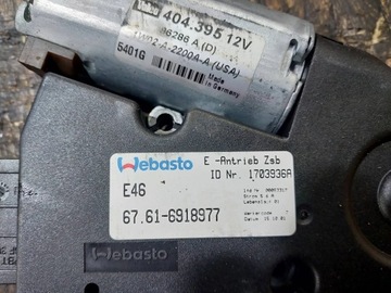 MOTOR MOTOREK STŘEŠNÍHO OKNA BMW E46 6918977 67616918977