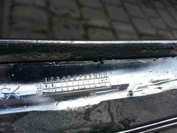 FORD MONDEO MK4 ХРОМИРОВАННАЯ НАКЛАДКА КОРЗИНЫ 7S71-8B271-A