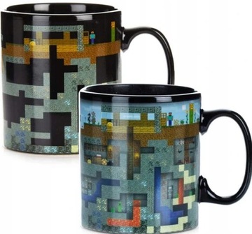 KUBEK XL TERMOAKTYWNY MINECRAFT 550 ml