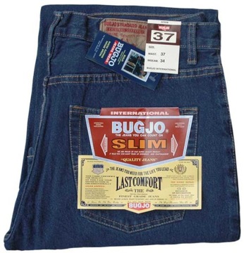 BUGJO Spodnie Jeansy Męskie Dżinsy Texasy DB 30/31, 33/33