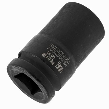 УДАРНАЯ НАСАДКА 3/4 21 мм 4-УГЛОВАЯ КВАДРАТНАЯ ДЛИНА 68 ММ CR-MO