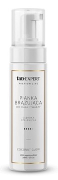 TanExpert Coconut Glow NOWA FORMUŁA pianka samoopalająca 200ml