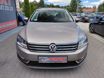 Volkswagen Passat B7 Variant 2.0 TDI CR DPF BlueMotion 140KM 2014 Volkswagen Passat Grzane fotele Klimatronik 2xPDC Alu Tempomat Hak 2.0, zdjęcie 1