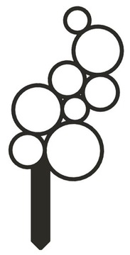 PODPÓRKA KWIATÓW ROŚLIN DRABINKA PERGOLA KOŁA
