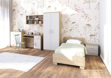 Молодежная детская мебель SMYK III 5 - Книжный шкаф 80