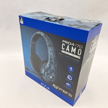 ГАРНИТУРА SONY PRO SLIM С МИКРОФОНОМ MORO MIDNIGHT EDITION PS4