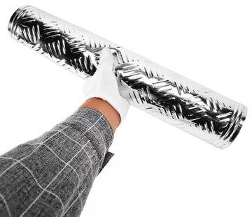 Автомобильные коврики резиновый хром - серебряный, универсальный, набор из 4 шт.