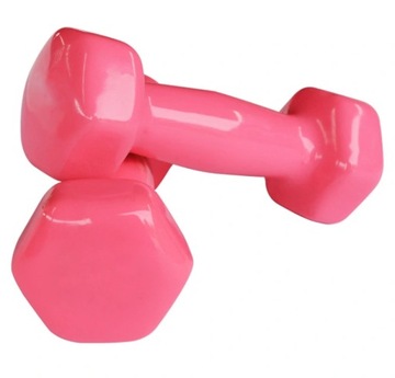 ZESTAW HANTLE HANTELKI DO ĆWICZEŃ FITNESS 2X 2 KG