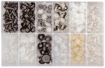 KOMPLET SPINEK SAMOCHODOWYCH PEUGEOT 345szt NEO