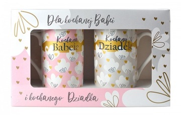 KUBKI DLA WYJĄTKOWEJ PARY - KUBEK BABCIA / DZIADEK