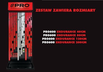 НАБОР LEVEL POINT PRO ИЗ 4 ШТ. 40 - 200 СМ ПОЛИРОВКА