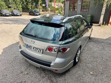 Mazda 6 I Kombi 2.0 MZR 141KM 2003 Mazda 6 Bemowo 2.0 Benzyna, 2003 rok produkcji KOMIS TYSIAK, zdjęcie 3