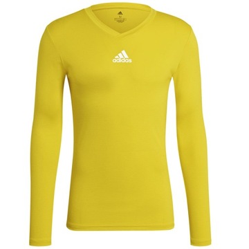 ADIDAS KOSZULKA TERMOAKTYWNA TEAM BASE żółta S