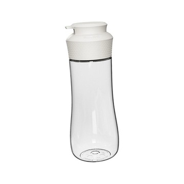 Бутылка для заправки для салата с завинчивающейся крышкой.