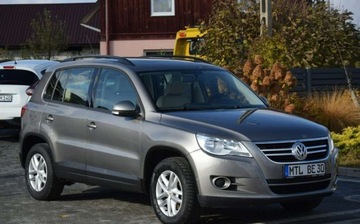 Volkswagen Tiguan I SUV 2.0 TDI CR DPF 140KM 2010 Volkswagen Tiguan 2.0TDI 4x4 160 Tys Km Jasna Skora Navi Kamera Sprowadzony