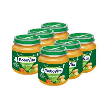BoboVita ZESTAW Zupka Jarzynowa 4m 6x 125g