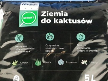 Ziemia Podłoże PREMIUM do kaktusów 5ltr