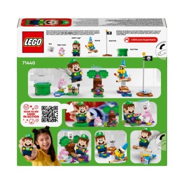LEGO Super Mario Adventures с интерактивной фигуркой LEGO Luigi 71440