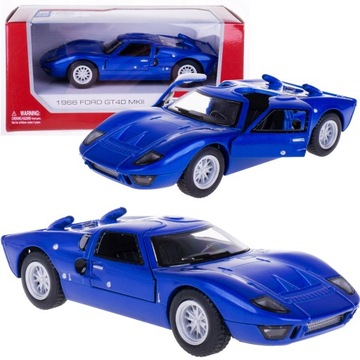 AUTO SAMOCHÓD METAL FORD GT40 ZABAWKA DLA DZIECI