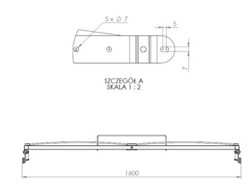 КАРКАС ПОДЪЕМНОЙ КРОВАТИ 160X200 48 ПОЛОС