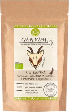 KASZKA OWSIANO - GRYCZANA Z KAROBEM I CYNAMONEM