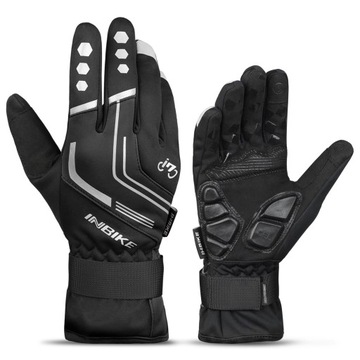 RĘKAWICZKI NA ROWER DO SMARTFONA WINDSTOPPER MEMBRANA ŻEL WYGODNE GEL PRO L