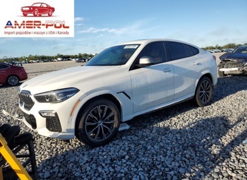 BMW X6 G06 2021 BMW X6 M50i 2021 4.4l 4.4 Benzyna 523KM