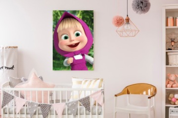 1x МАША И МЕДВЕДЬ ПОСТЕР 30x40 РАЗНЫЕ ДИЗАЙНЫ