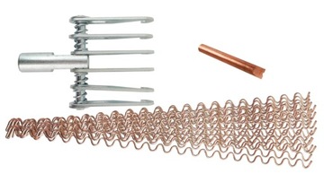 DRUT FALISTY 25sz 320mm SZPON 6 hakowy 3mm ELEKTRODA drutu falistego 10mm