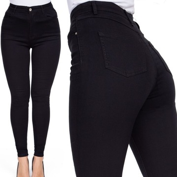 KLASYCZNE MODELUJĄCE SPODNIE WYSOKI STAN XL/42