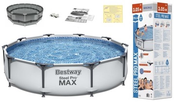 BESTWAY BASEN OGRODOWY STELAŻOWY 305x76cm