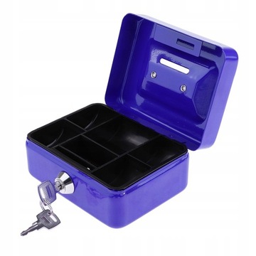 ПРОЧНАЯ МЕТАЛЛИЧЕСКАЯ КАССЕТА ДЛЯ ДЕНЕГ