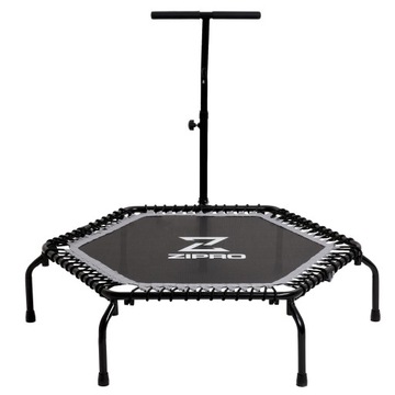 Trampolina Fitness do Skakania z Uchwytem Regulowanym 4.5FT 130cm Zipro