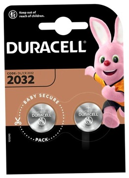 BATERIA SPECJALISTYCZNA 2032 3V DURACELL 2SZT