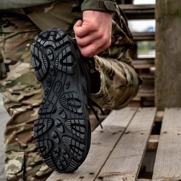 Buty taktyczne Merrell MOAB 3 Low Tactical Waterproof - Czarne 46