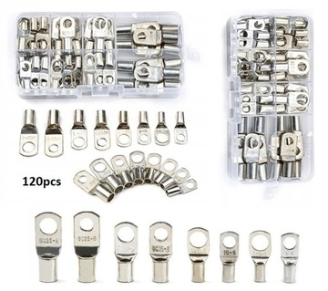 Прага зажим для кабелей + 120 наконечников