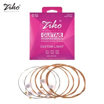 ZIKO DP-011 Custom Light Acoustic Guitar Strings