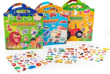 Папки з наклейками 3 в 1. Гра без кінця! Dumel Discovery